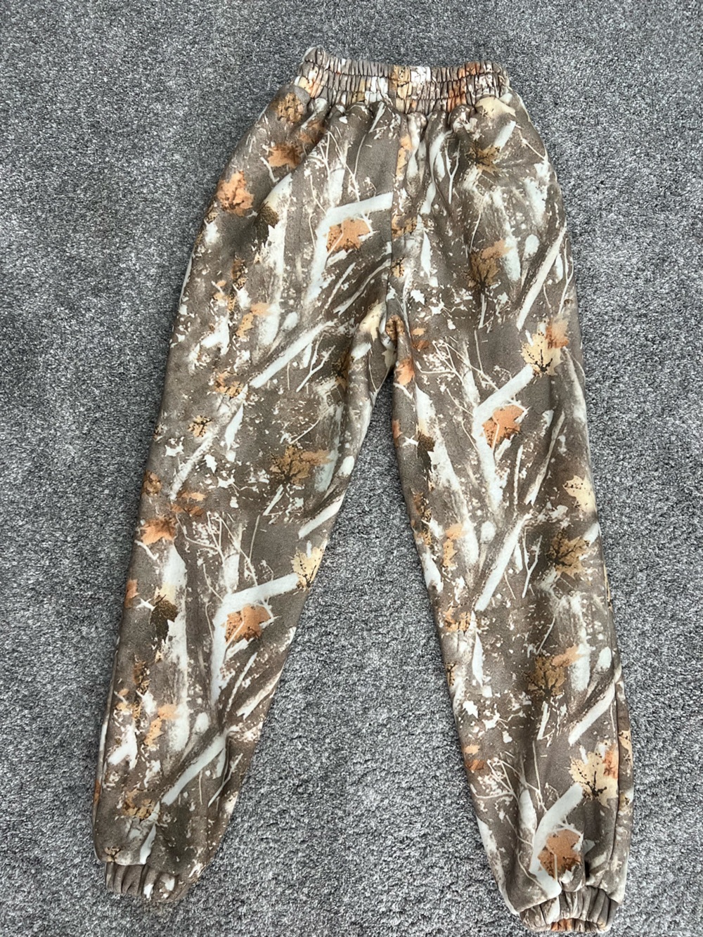 Comfrt Camouflage-Pattern Joggers in Brown & Beige - Picture 7 of 7